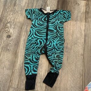 Kids Zebra Print One Piece